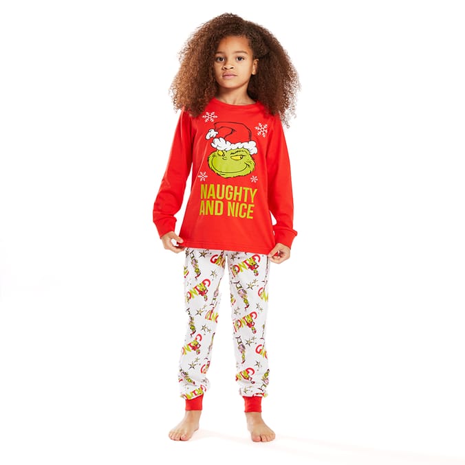 Childrens grinch pyjamas hot sale