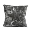 Home Collections: Velvet Star Cushion - Grey