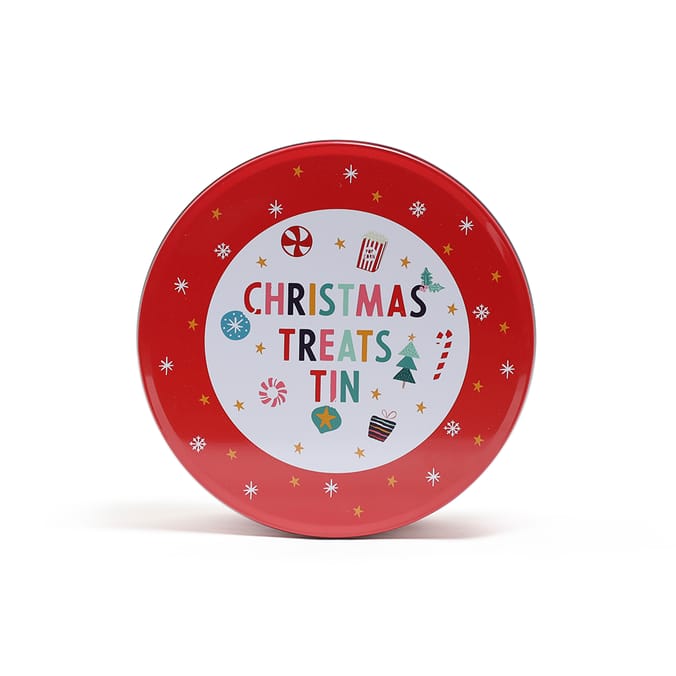 Jane Asher: Christmas Round Tin - Christmas Treats Tin