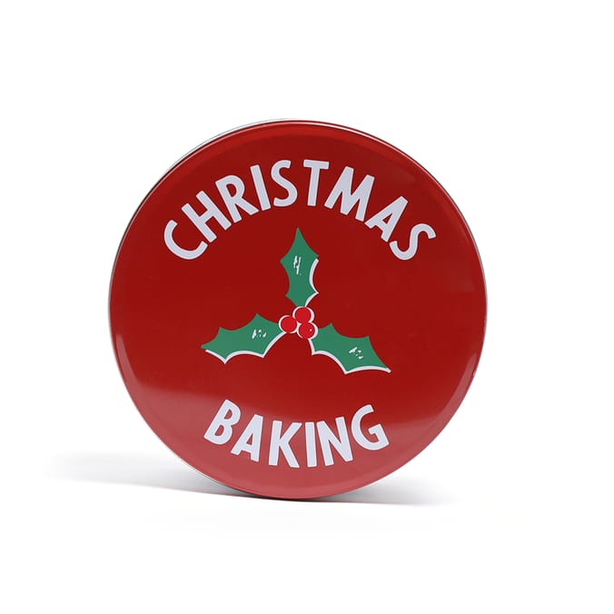 Jane Asher: Christmas Round Tin - Christmas Baking