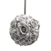 Home Collections: Christmas Rose Ball - Silver