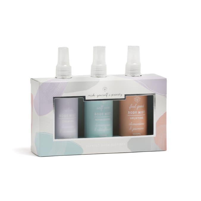 Heart & Soul Scented Body Mist Set, revitalising, uplifting, calming