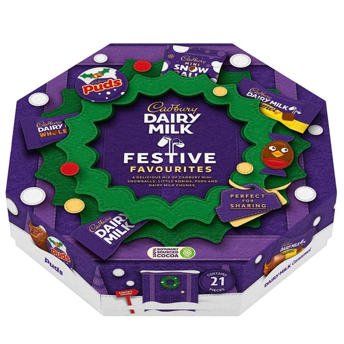 Cadbury Dairy Milk: Festive Favourites 415g