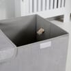 Home Collections: Double Foldable Laundry Bin - Grey