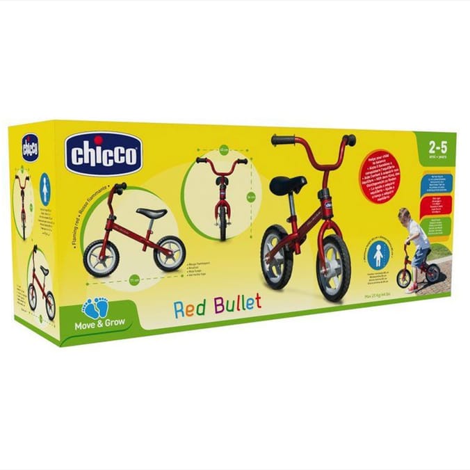 Red bullet balance online bike