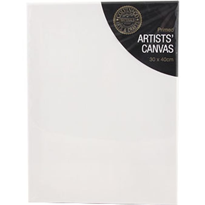 Artists Canvas 30 x 40cm Case of 12 art supplies canvas