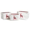 Home Collections: Linen Tartan Storage Baskets (Set of 3)