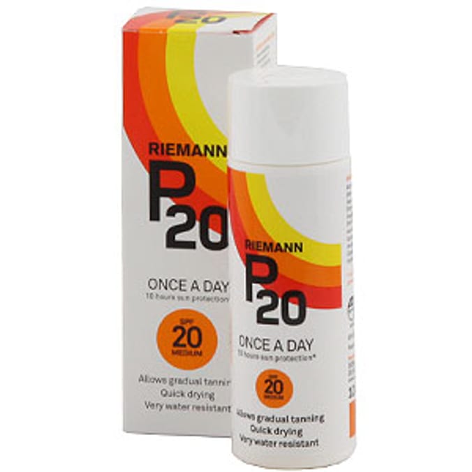Riemann P20 Once A Day SPF20 100ml sun cream, sun tan lotion, sun block