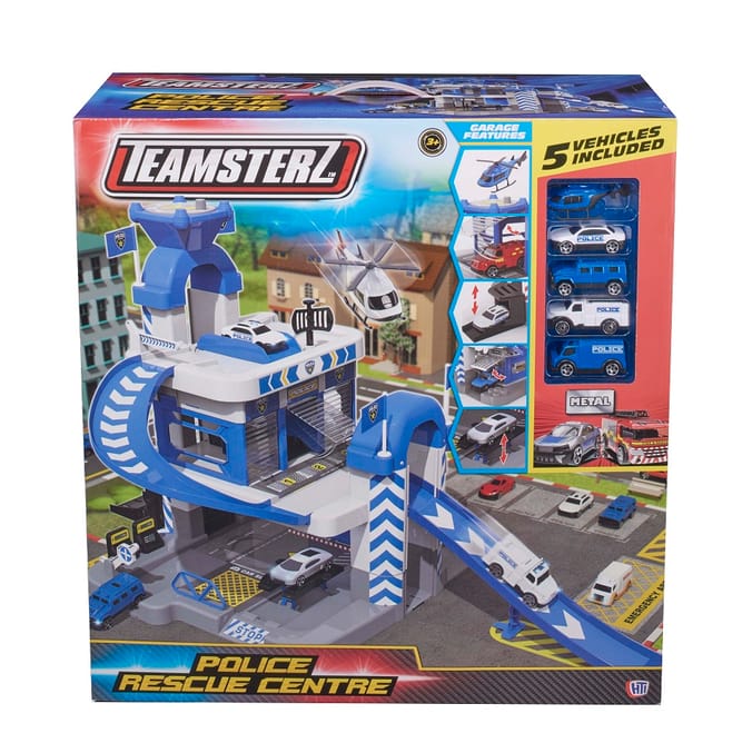 Police hot sale garage toy