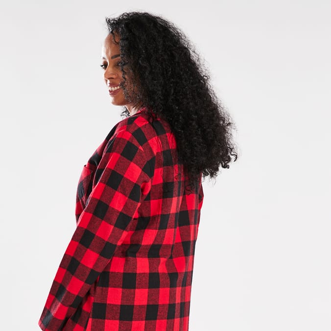 womens buffalo plaid shirt