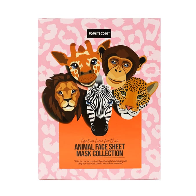 Sence Animal Face Sheet Mask Collection Home Bargains