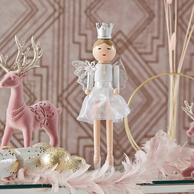 Festive Feeling 14" Nutcracker Christmas, Decoration, Festive, Wooden