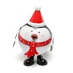 Festive Feeling: Large Metal Decorative Christmas Bobble Figure - Penguin