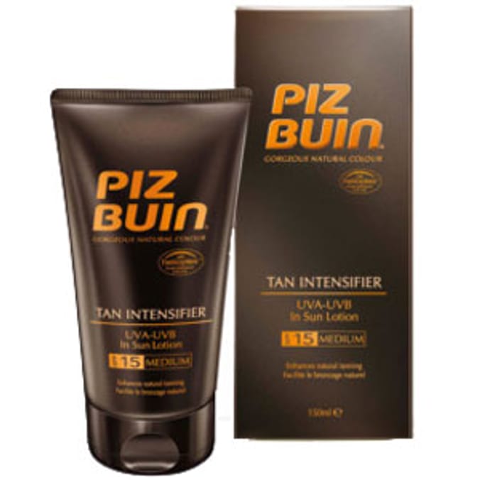 Piz Buin Tan Intensifier In Sun Lotion SPF15 Home Bargains