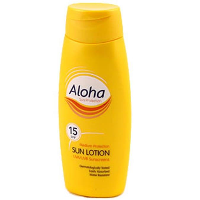 Aloha 250ml Sun Lotion: SPF15 