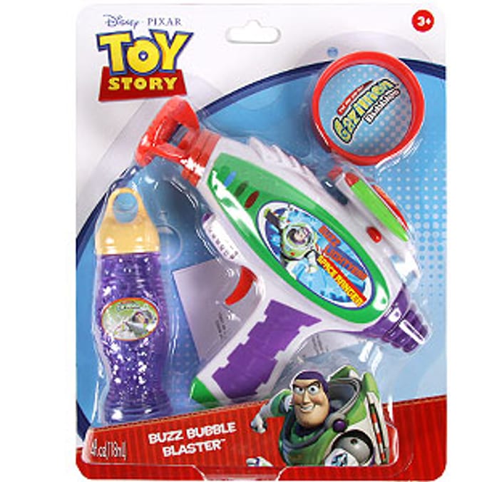 Toy story shop bubble gun