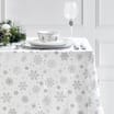 Home Collections: Wipe Clean Tablecloth - Snowflake