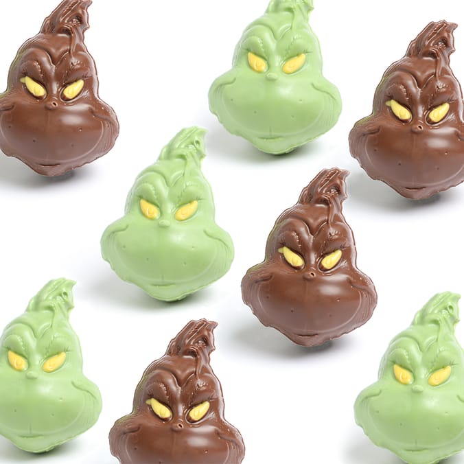 The Grinch Mug Melt With Chocolate Chips And Marshmallows (8 x 75g