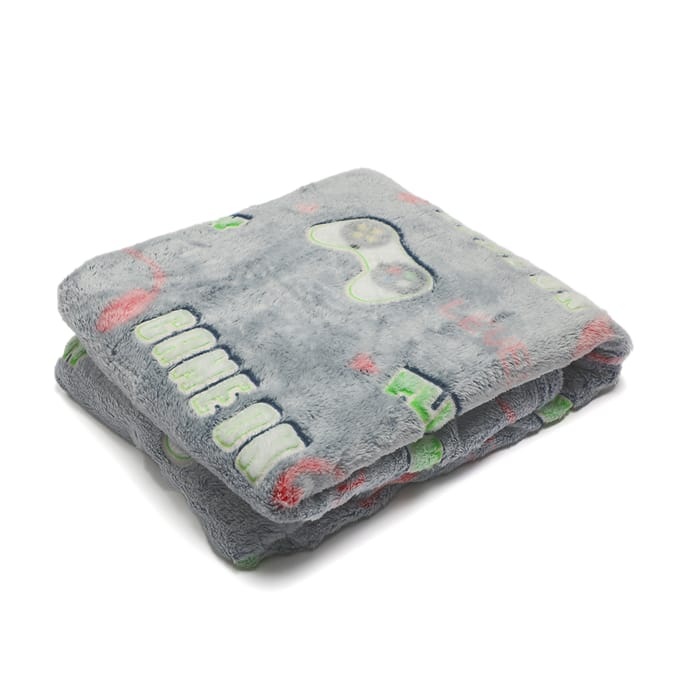 My Little Home: Glow In The Dark Throw - Gamer, kids, child, children ...