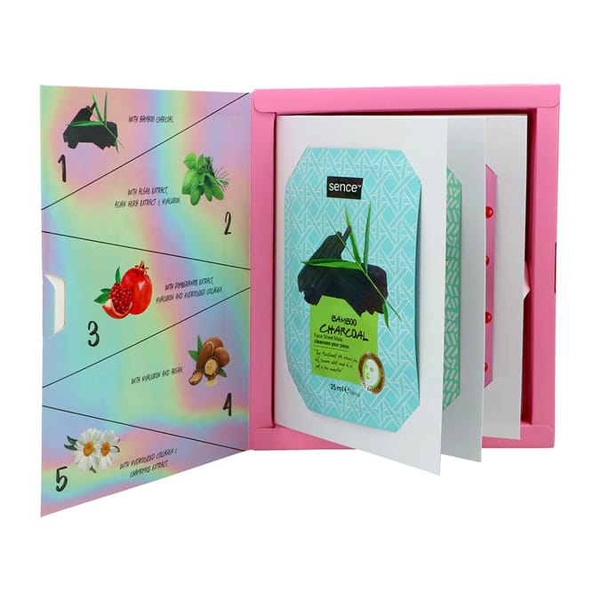 Sence Amazing Face Sheet Mask Book Home Bargains