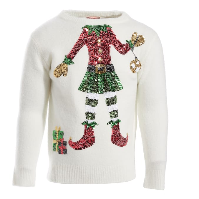 Elf on sale jumper boys