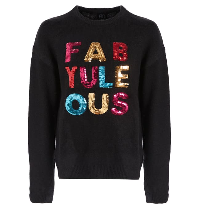 Festive Fun: 'Fab-Yule-Ous' Jumper - Ladies, 99829, 99829f, 99829g