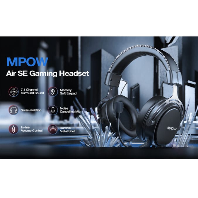 Mpow Air SE Gaming Headset BH439A 15230 ps4 ps5 switch