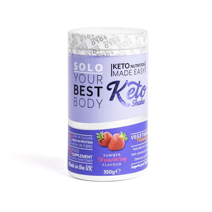 Solo: Keto Shake 350g - Strawberry