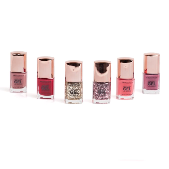 Profusion Cosmetics Gel Nail Polish Set, 18402, Home Bargains