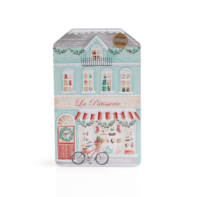 Patisserie Shop Biscuit Tin, shortbread, Scottish Shortbread Rounds