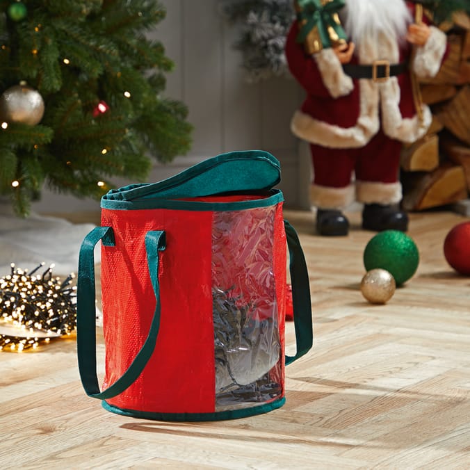Festive Feeling Storage Bag (Case of 3), decoration, storage, bag, zip