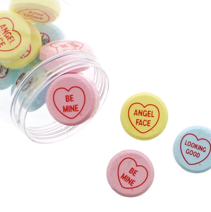 Swizzels Love Hearts Bath Fizzers 12x 30g Home Bargains