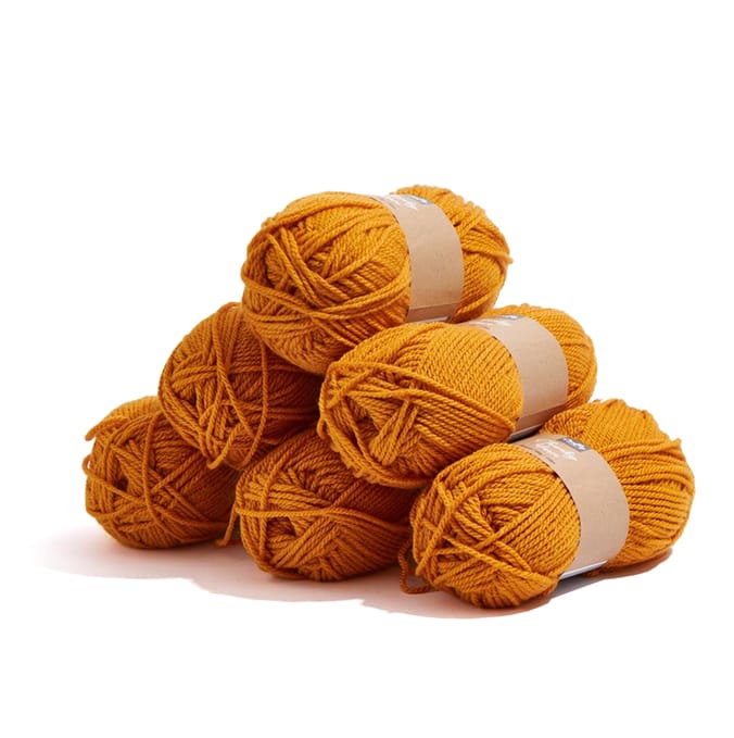 Crafty Things Chunky Yarn 100g Mustard (Case of 6), 29184, 10291849