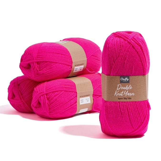 Crafty Things: Double Knit Yarn 100g 4 Pack - Fiesta, 29239a