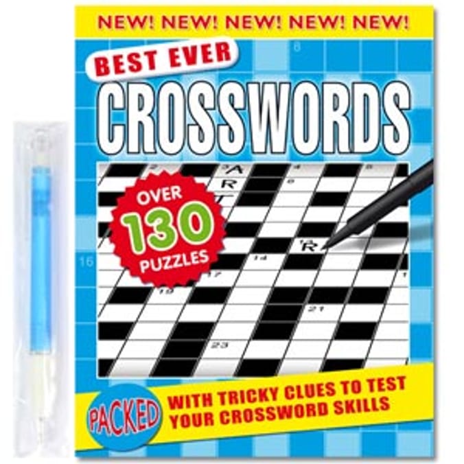 Best Ever Crosswords Puzzle Book Home Bargains