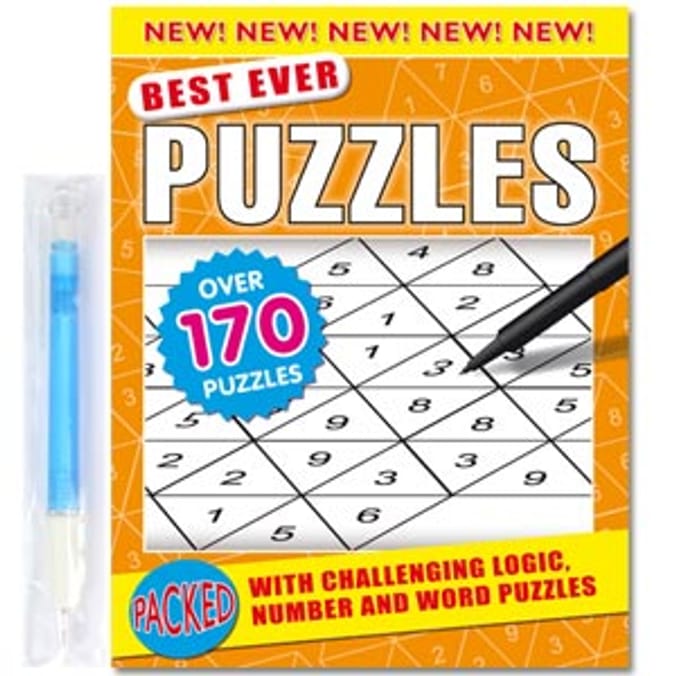 Best Ever Puzzles Book