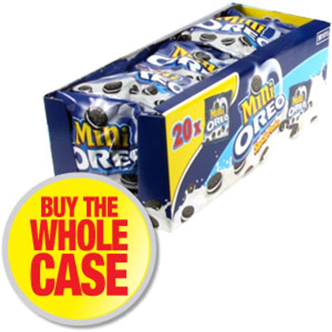 Mini Oreo Snack Packs: Case of 20