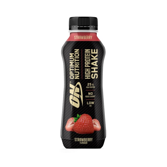 Optimum Nutrition High Protein Shake 10 Pack - Strawberry