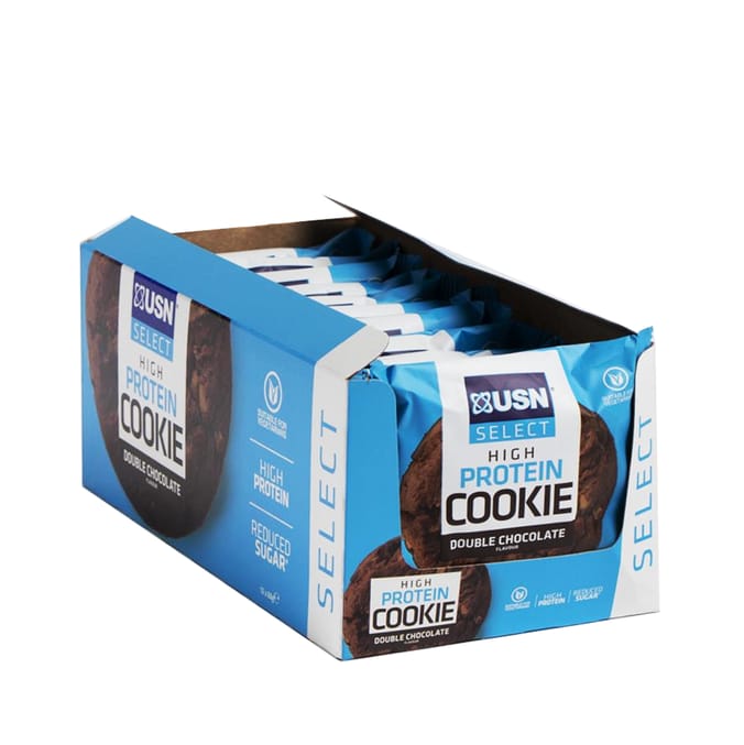 USN Select Protein Cookie Case of 12 (Double Chocolate) protein whey