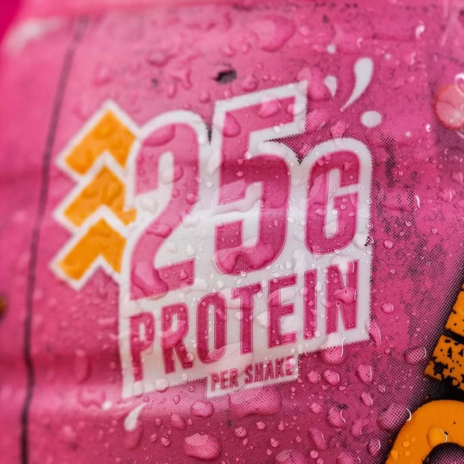 Grenade Protein Shake 8 Pack Strawberry & Cream, milkshake, fitness