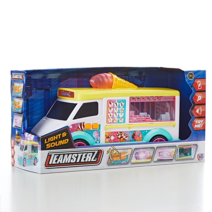 Toy ice cream store van with sounds