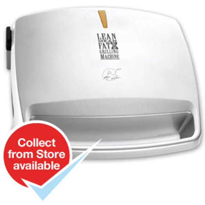 George Foreman Grill & Melt Silver