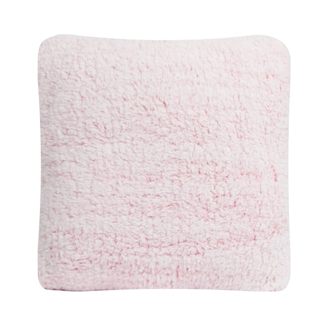 Snuggle Up Medium Teddy Cushion Pink, cushions, comfy, soft, warm