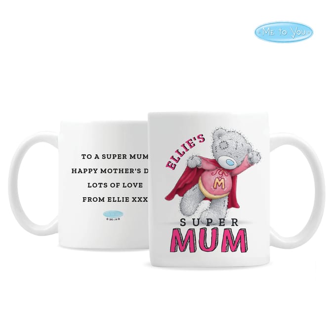 Personalised Me To You Super Mum Mug