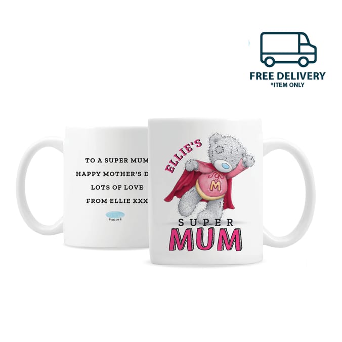 Personalised Me To You Super Mum Mug