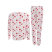 Lots Of Love: Heart Print Pyjamas - Ladies