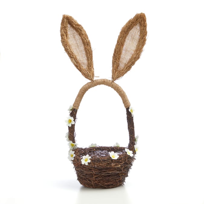 Spring Time Easter Bunny Ears Basket