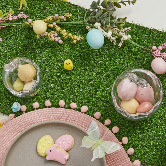 At Home with the Loverbees: Easter Egg & Paper Flower Garland