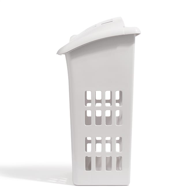 Home Utility Upright Laundry Basket White, 02181, 02181c, 24068, 10021811, 5014348316391