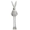 Spring Standing Plush Bunny - Grey